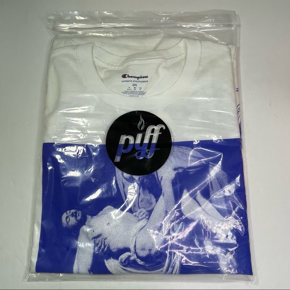 Champion x Virgil Abloh Pyrex Mens 2XL White Tee Shirt Figures of Speech T-Shirt - Picture 12 of 12